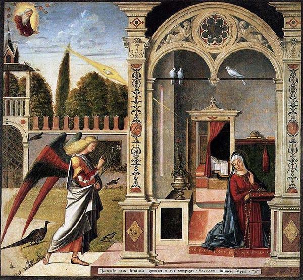 The Annunciation, Vittore Carpaccio